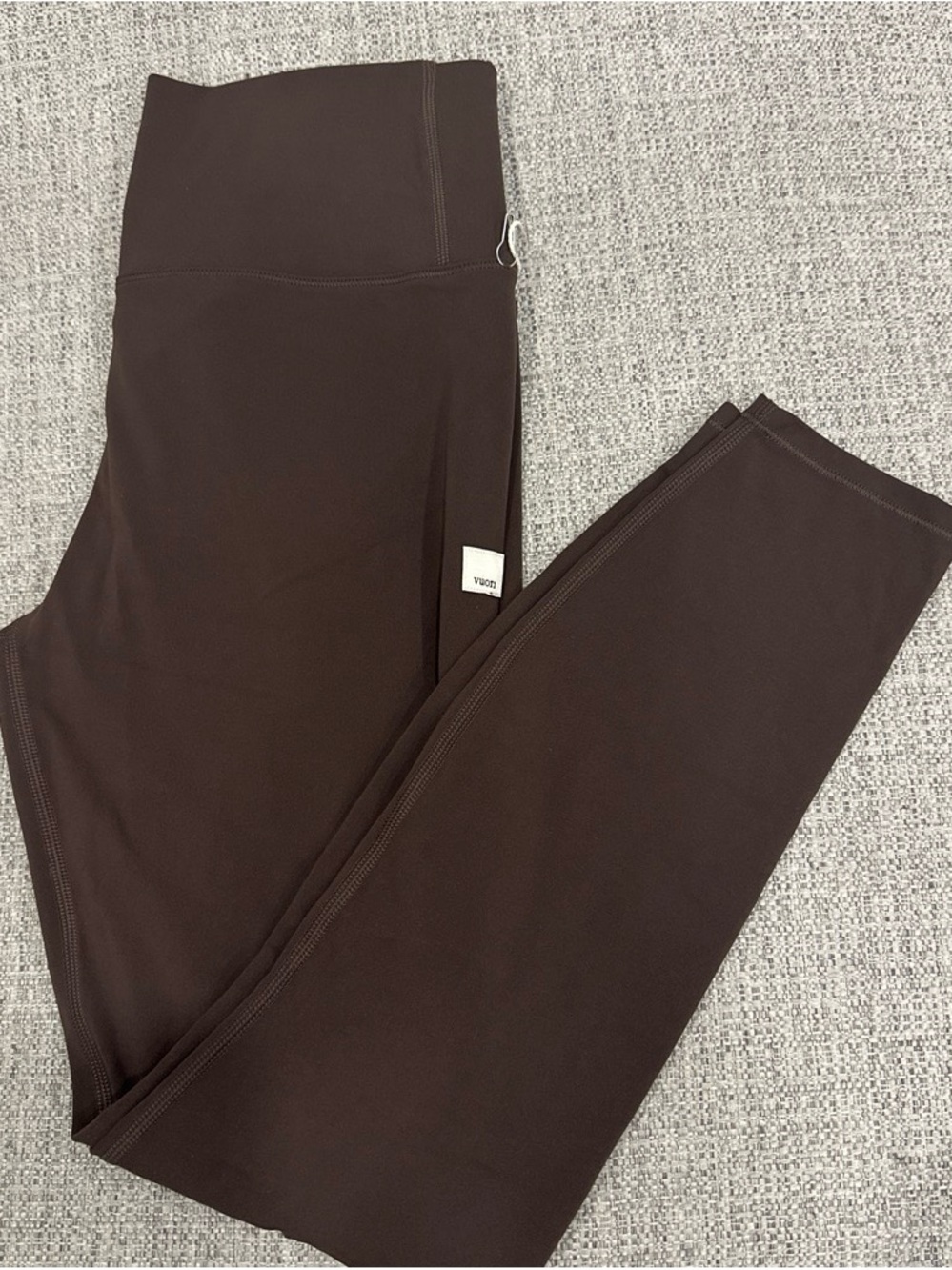 Vuori Brown High-Rise Performance Leggings